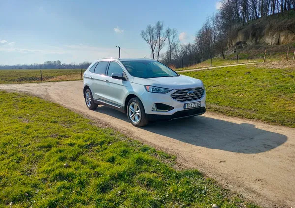 świętokrzyskie Ford EDGE cena 91000 przebieg: 84000, rok produkcji 2019 z Pruszków